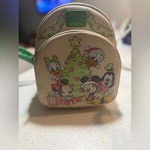 Loungefly Festive Disney Characters Backpack